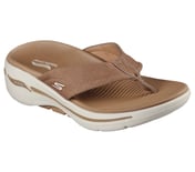 SKECHERS GO WALK ARCH FIT - ASTOUND, TAN Footwear Right View