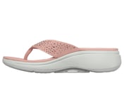 GO WALK ARCH FIT SANDAL - DAZZLE, ROSE Footwear Left View