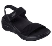 GO WALK ARCH FIT SANDAL-POLIS, BBLACK Footwear Right View