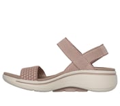 GO WALK ARCH FIT SANDAL-POLIS, TAN Footwear Left View