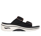 GO WALK ARCH FIT 2.0 SANDAL C, BLACK/ROSE GOLD