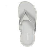 GO WALK FLEX SANDAL - SUNLIT, GRAY Footwear Top View