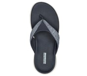GO WALK FLEX SANDAL - SUNLIT, NAVY Footwear Top View
