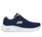 ARCH FIT - BIG APPEAL, NAVY/PINK Footwear Lateral View