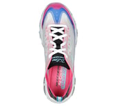 D'LITES-FRESH AIR, BLUE/HOT PINK Footwear Top View