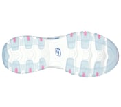 D'LITES-FRESH AIR, BLUE/HOT PINK Footwear Bottom View