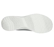 SKECH-AIR DYNAMIGHT-TOP PRIZE, GREY/HOT PINK Footwear Bottom View