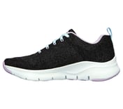 ARCH FIT-COMFY WAVE, BLACK/LAVENDER