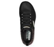 FLEX APPEAL 4.0-WILD BALLAD, BLACK/LEOPARD Footwear Top View