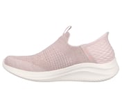Skechers Slip-ins: Ultra Flex 3.0 - Glitter Me, ROSE GOLD Footwear Left View