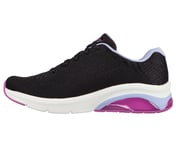 SKECH-AIR EXTREME 2.0-CLASSIC, BLACK/LAVENDER Footwear Left View