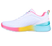 SKECH-AIR DYNAMIGHT-VIVID MOD, WHITE/MULTI Footwear Left View