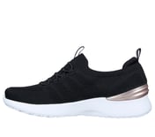 SKECH-AIR DYNAMIGHT-PERFECT S, BLACK/ROSE GOLD Footwear Left View