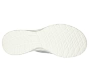 SKECH-AIR DYNAMIGHT-PERFECT S, LIGHT GREY/WHITE/LIGHT BLUE Footwear Bottom View