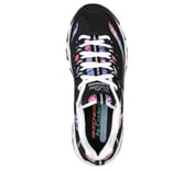 D'LITES-WHIMSICAL DREAM, BLACK/MULTI Footwear Top View