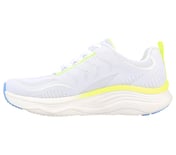 D'LUX FITNESS, WHITE/MULTI Footwear Left View