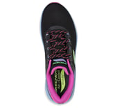 ARCH FIT GLIDE-STEP-HIGHLIGHT, BLACK/MULTI Footwear Top View