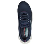 FLEX COMFORT, NAVY/PURPLE Footwear Top View