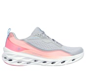 GLIDE-STEP SWIFT - QUICK FLAS, LIGHT GREY/CORAL Footwear Lateral View