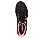 GLIDE-STEP FLEX AIR, BLACK/MULTI Footwear Top View