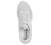SKECH-AIR COURT-AIR WAVE, LIGHT GRAY/MULTI Footwear Top View