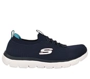 SUMMITS - TOP PLAYER, NAVY/MULTI Footwear Lateral View
