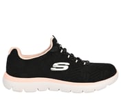 SUMMITS - ARTISTRY CHIC, BLACK/PINK Footwear Lateral View