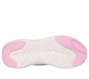SKECH CLOUD-PERFECTLY PLUSH, SLATE/PINK