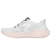 SKECH CLOUD - PLUSH HORIZON, WHITE/MULTI Footwear Left View