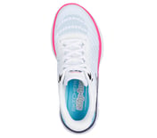 SUMMITS PLUS - BRIGHT BURST, WHITE/MULTI Footwear Top View