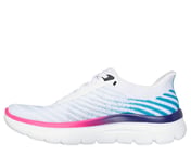 SUMMITS PLUS - BRIGHT BURST, WHITE/MULTI Footwear Left View