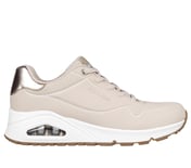 UNO - SHIMMER AWAY, NATURAL Footwear Lateral View