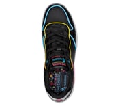 UPBEATS - RHYTHM, BLACK/MULTI Footwear Top View