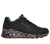 UNO - LOVING LOVE, BBLACK Footwear Lateral View
