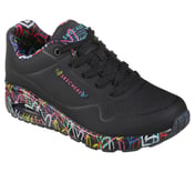 UNO - LOVING LOVE, BBLACK Footwear Right View