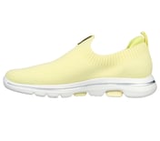 GO WALK 5 - TRENDY, YELLOW Footwear Left View