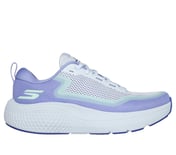 GO RUN SUPERSONIC MAX, LAVENDER/AQUA Footwear Lateral View