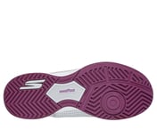 SKECHERS VIPER COURT RELOAD, GREY/PURPLE Footwear Bottom View
