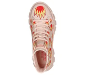ROADIES SURGE - TINY FLAMES, PINK/MULTI Footwear Top View