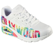 UNO - ONE FOR STARS!, WHITE/MULTI Footwear Lateral View