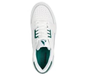 UNO COURT - LOW-POST, WWHITE/GREEN Footwear Top View