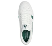 KOOPA - TIEBREAK LOW, WHITE/GREEN Footwear Top View