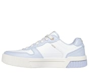JADE-BEST IN CLASS, WHITE/BLUE Footwear Left View