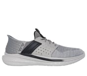 SKECHERS SLIP-INS RF: SLADE - OCON, GREY Footwear Lateral View