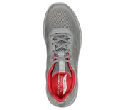 GO WALK ARCH FIT-IDYLLIC, LIGHT GREY/RED