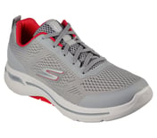 GO WALK ARCH FIT-IDYLLIC, LIGHT GREY/RED