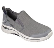 GO WALK ARCH FIT - GOODMAN, CHARCOAL/NAVY Footwear Right View