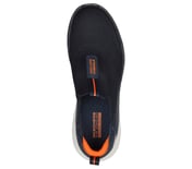 GO WALK 6, NAVY/ORANGE Footwear Top View