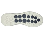 GO WALK 6, WHITE/NAVY Footwear Bottom View