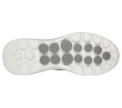 GO WALK 6, GREY/RED Footwear Bottom View